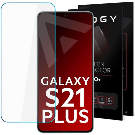 Szkło hartowane 9H Alogy ochrona na ekran do Samsung Galaxy S21 Plus 4kom.pl
