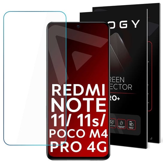 Szkło hartowane 9H Alogy ochronne na ekran do Xiaomi Redmi Note 11 / 11s/ Poco M4 Pro 4G 4kom.pl