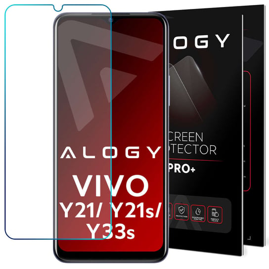 Szkło hartowane 9h Alogy szybka ochronna na ekran do Vivo Y21s / Y33s / Y21 Alogy