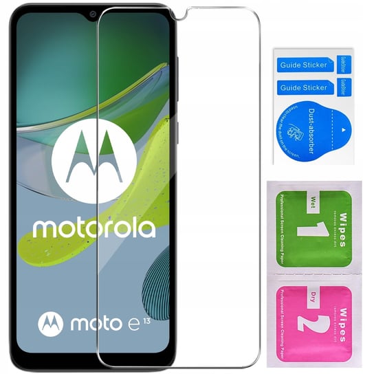 Szkło Hartowane 9H Szybka Do Motorola Moto E13 Krainagsm