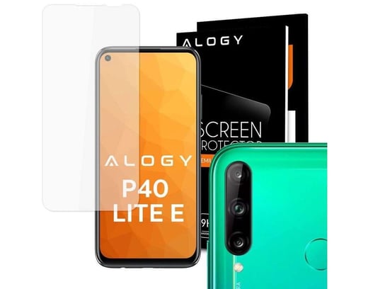 Szkło hartowane Alogy na ekran do Huawei P40 Lite E + Szkło na obiektyw Alogy Alogy