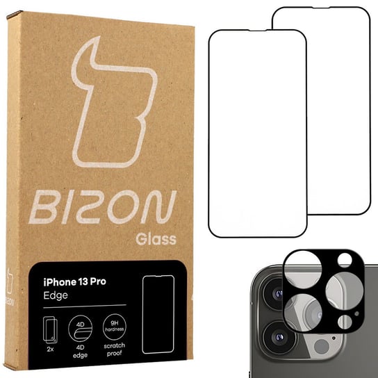 Szkło Hartowane Bizon Do Iphone 13 Pro + Aparat Bizon