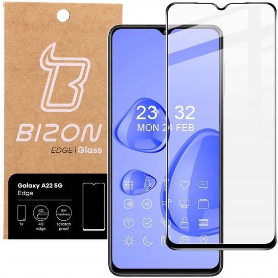 Szkło Hartowane Bizon Edge Do Galaxy A22 5G Szybka Bizon