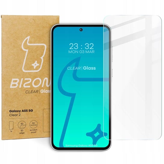 Szkło hartowane Bizon Glass Clear 2 do Galaxy A55 5G Bizon