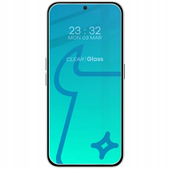 Szkło hartowane Bizon Glass Clear 2 do Nothing Phone (2a) Bizon