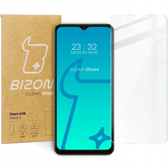 Szkło Hartowane Bizon Glass Clear 2 Do Oppo A38 Bizon