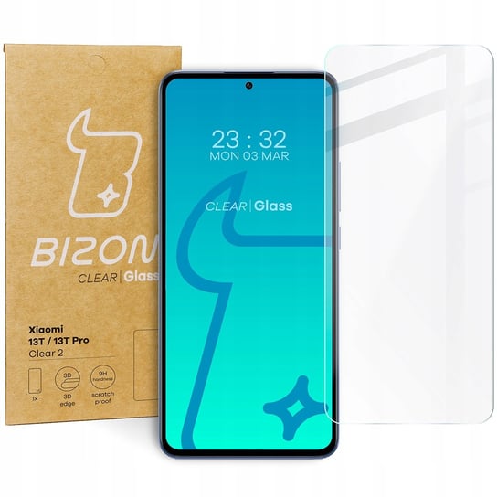 Szkło hartowane Bizon Glass Clear 2 do Xiaomi 13T / 13T Pro Bizon