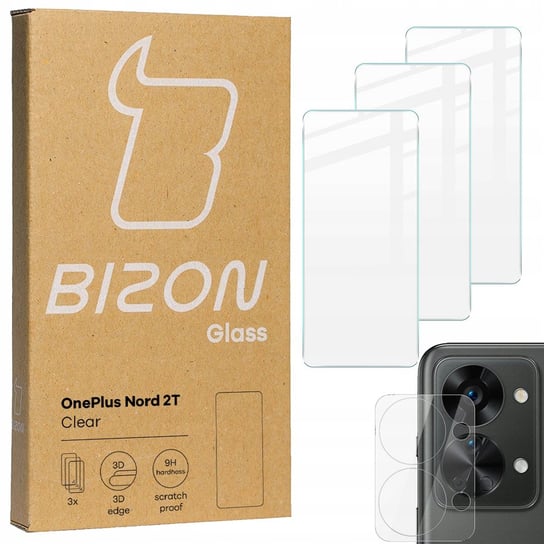 Szkło Hartowane Bizon Glass Do Oneplus Nord 2T Bizon