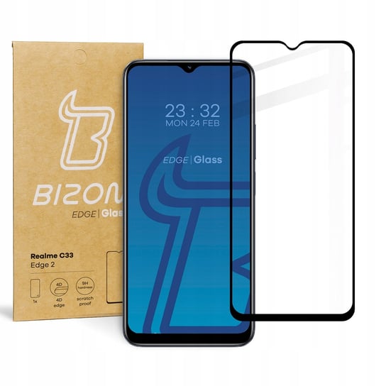 Szkło Hartowane Bizon Glass Do Realme C33, Szybka Bizon