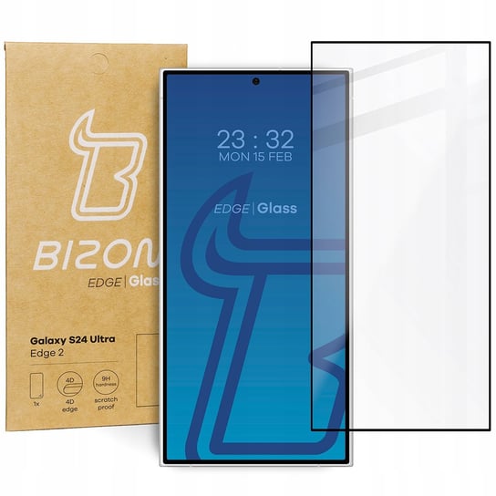 Szkło Hartowane Bizon Glass Edge 2 Do Galaxy S24 Ultra Bizon