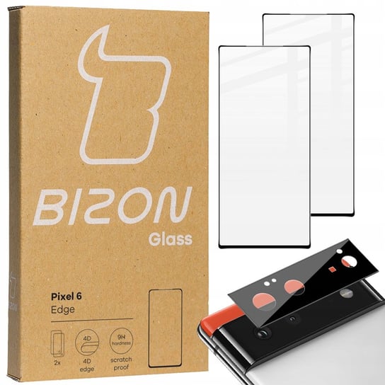 Szkło Hartowane Bizon Glass Edge Do Google Pixel 6 Bizon