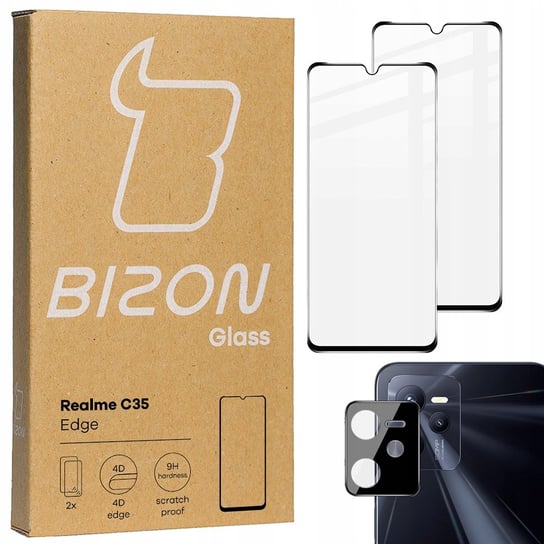 Szkło Hartowane Bizon Glass Edge Do Realme C35 Bizon