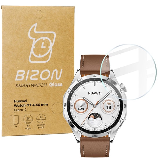 Szkło hartowane Bizon Glass Watch Clear do Huawei Watch GT 4 46 mm Bizon
