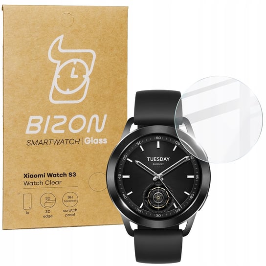 Szkło hartowane Bizon Glass Watch Clear do Xiaomi Watch S3 Bizon