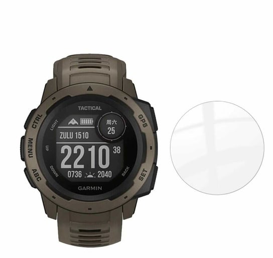 Szkło hartowane chronne do zegarka smartwatch Garmin Instinct Best Accessories