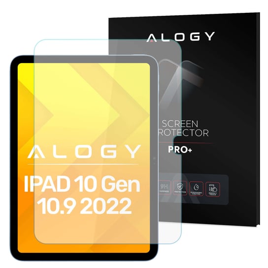 Szkło hartowane do Apple iPad 10.9 10 gen 2022 (A2696/A2757/A2777) Alogy Screen Protector Pro+ 9H na ekran z otworem Alogy
