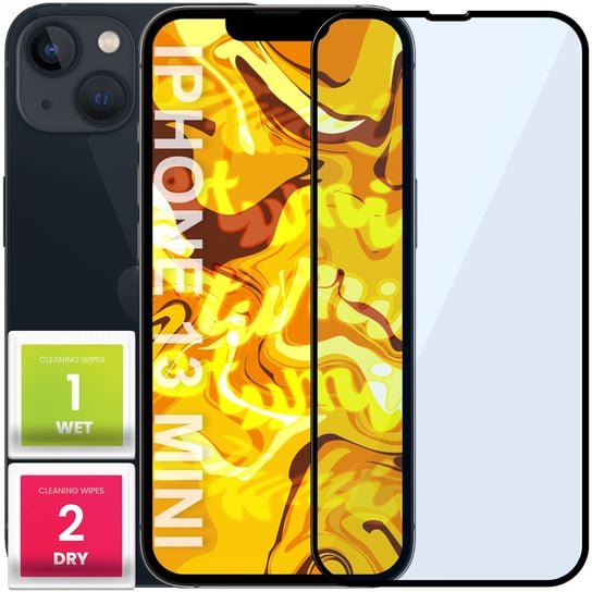Szkło Hartowane Do Apple Iphone 13 Mini Pełne Na Cały Ekran Folia 5D 9H Hello Case