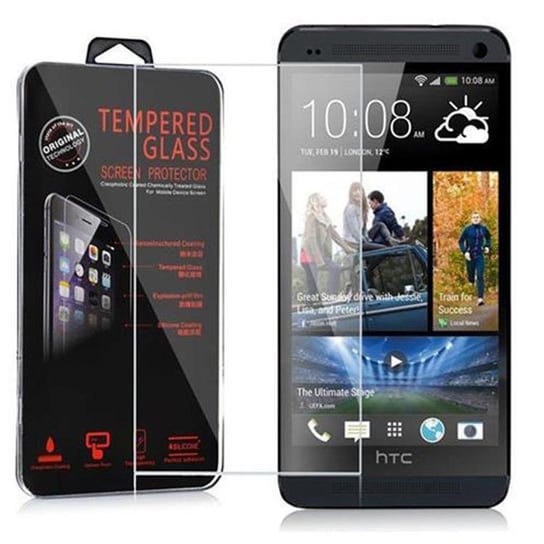 Szkło Hartowane Do HTC ONE E8 w KRYSTALICZNIE PRZEZROCZYSTE Folia pancerna Ochronny Tempered Glass Cadorabo Cadorabo