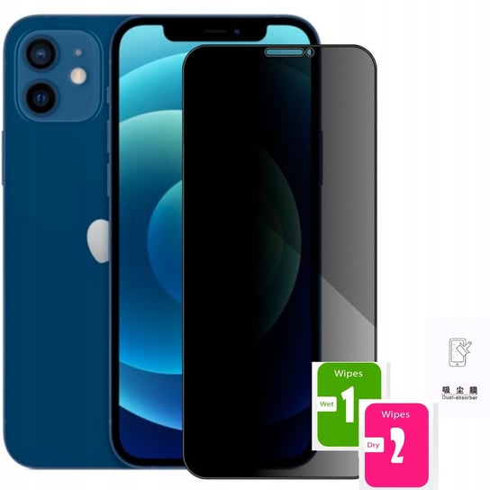 Szkło Hartowane Do Iphone 12 Mini Antyszpiegowskie Anti-Spy Folia 2.5D 9H Apple