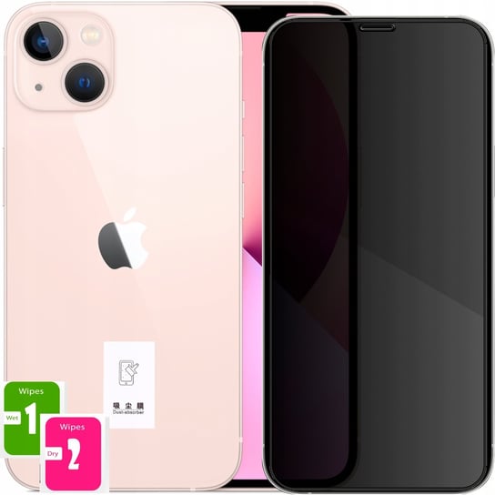 Szkło Hartowane Do Iphone 13 Mini Antyszpiegowskie Anti-Spy Folia 2.5D 9H Apple