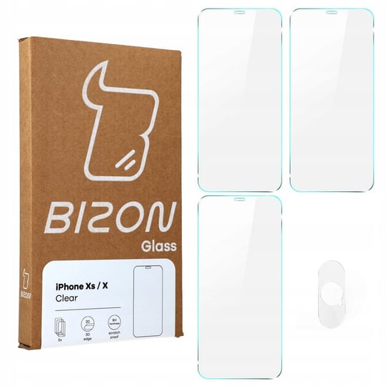 Szkło Hartowane Do Iphone Xs / X, Bizon Glass Bizon