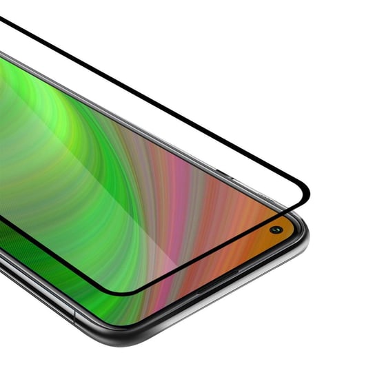 Szkło Hartowane Do Motorola MOTO G8 w PRZEZROCZYSTY Z CZARNYM Folia pancerna Ochronny Tempered Glass Cadorabo Cadorabo