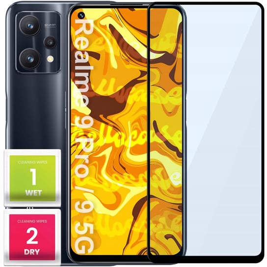 SZKŁO HARTOWANE DO REALME 9 PRO / 9 5G PEŁNE NA CAŁY EKRAN SZKIEŁKO SZYBKA Hello Case