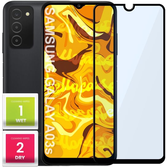 Szkło Hartowane Do Samsung Galaxy A03S Pełne Na Cały Ekran Folia 5D 9H Hello Case