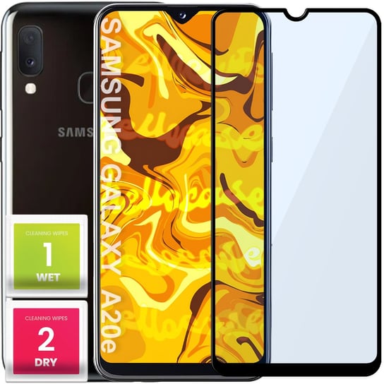 Szkło Hartowane Do Samsung Galaxy A20E Pełne Na Cały Ekran Folia 5D 9H Hello Case