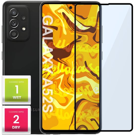 Szkło Hartowane Do Samsung Galaxy A52S Pełne Na Cały Ekran Folia 5D 9H Hello Case