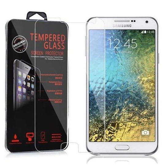 Szkło Hartowane Do Samsung Galaxy E7 w KRYSTALICZNIE PRZEZROCZYSTE Folia pancerna Ochronny Tempered Glass Cadorabo Cadorabo