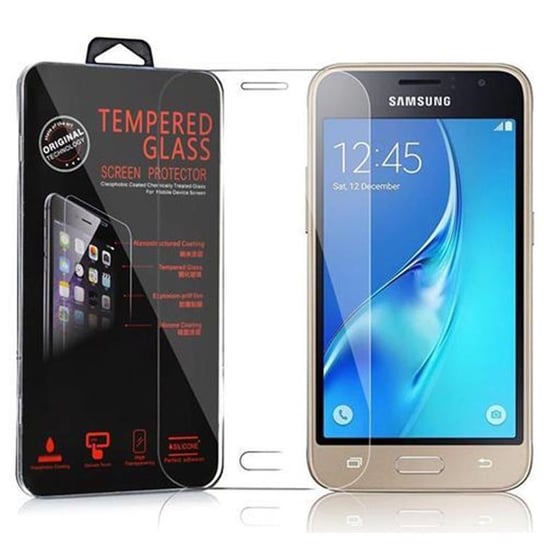 Szkło Hartowane Do Samsung Galaxy J1 MINI w KRYSTALICZNIE PRZEZROCZYSTE Folia pancerna Ochronny Tempered Glass Cadorabo Cadorabo