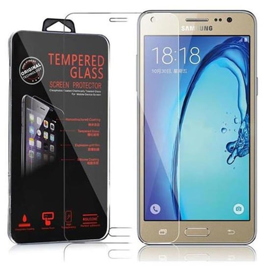 Szkło Hartowane Do Samsung Galaxy J5 PRIME / ON5 w KRYSTALICZNIE PRZEZROCZYSTE Folia pancerna Ochronny Tempered Glass Cadorabo Cadorabo