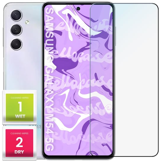 Szkło Hartowane do Samsung Galaxy M54 5g (szybka 9H, płaskie 2.5D, szybka) Hello Case