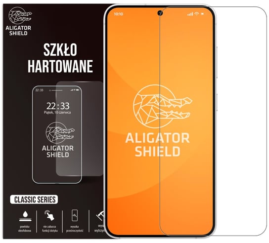 SZKŁO HARTOWANE DO SAMSUNG GALAXY S24 SZYBKA OCHRONNA NA EKRAN 9H AligatorShield