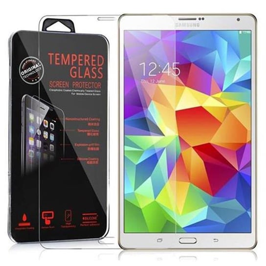 Szkło Hartowane Do Samsung Galaxy Tab S (8.4 cala) w KRYSTALICZNIE PRZEZROCZYSTE Folia pancerna Ochronny Tempered Glass Cadorabo Cadorabo