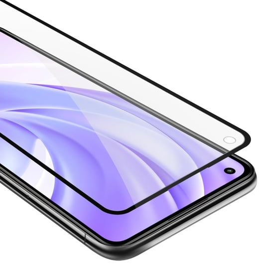 Szkło Hartowane Do Xiaomi Mi 11 LITE (4G / 5G) / 11 LITE NE w PRZEZROCZYSTY Z CZARNYM Folia pancerna Ochronny Tempered Glass Cadorabo Cadorabo