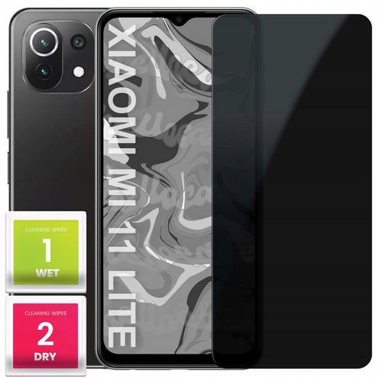 Szkło Hartowane Do Xiaomi Mi 11 Lite 4G / Mi 11 Lite 5G / Ne Anti-Spy Folia Xiaomi