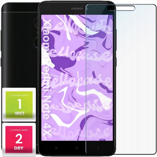 Szkło Hartowane Do Xiaomi Redmi Note 4/4X | Szybka Hello Case