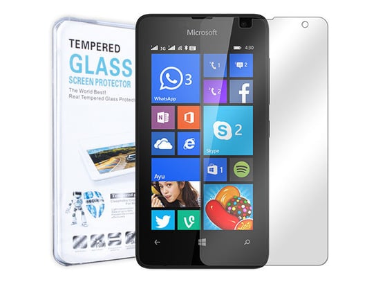 Szkło Hartowane Folia 9H Do Microsoft Lumia 430 VegaCom
