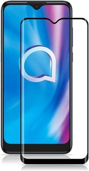 Szkło Hartowane Full Glue Alcatel 1S 2020 Czarny Bestphone