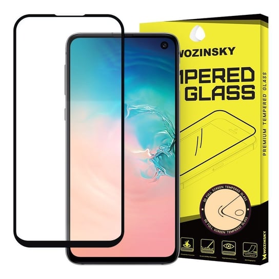 Szkło hartowane Full Glue na cały ekran z ramką do Samsung Galaxy S10e czarny Braders