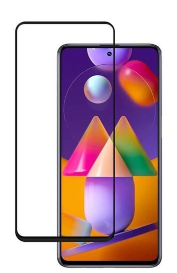 Szkło Hartowane Full Glue Samsung Galaxy M51 Czarny Bestphone