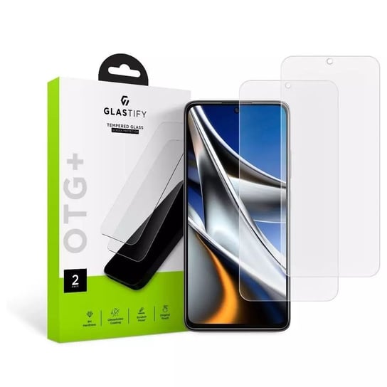 Szkło Hartowane Glastify Otg+ 2-Pack Xiaomi Poco X4 Pro 5G Clear 4kom.pl