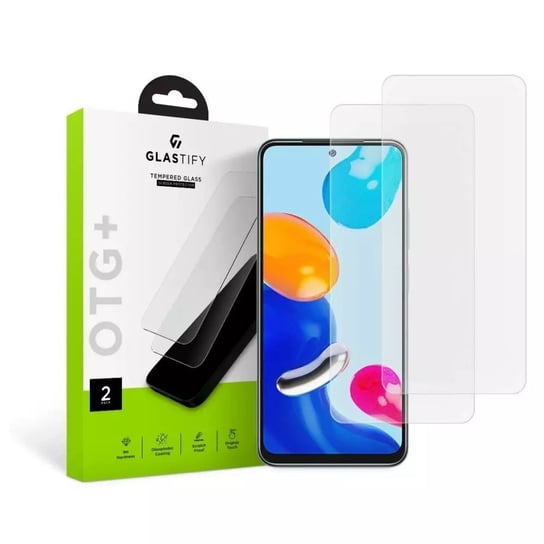 Szkło hartowane glastify otg+ 2-pack xiaomi redmi note 11 / 11s clear 4kom.pl