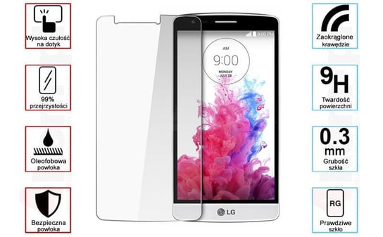 Szkło hartowane H9 do LG G3 S Beat 4kom.pl
