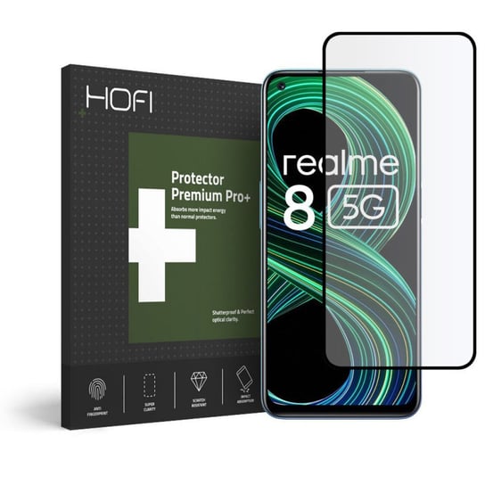 Szkło Hartowane Hofi Glass Pro+ Realme 8 5G Black Hofi Glass