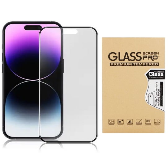 Szkło Hartowane Matowe Ochronne Na Ekran Ex Pro Matte Glass Anti-Glare  Do Iphone 15 Pro Ex pro