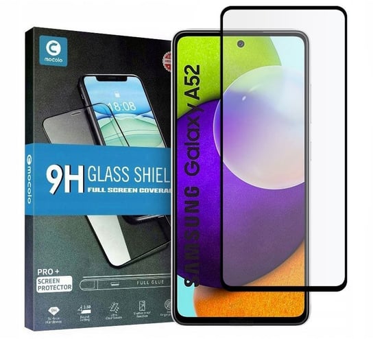 Szkło Hartowane Mocolo Tg+Full Glue do Samsung Galaxy A52 LTE/5G Black Mocolo