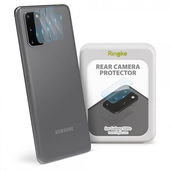 Szkło hartowane na aparat Camera Glass Samsung Galaxy S20+ Plus [3 PACK] Ringke